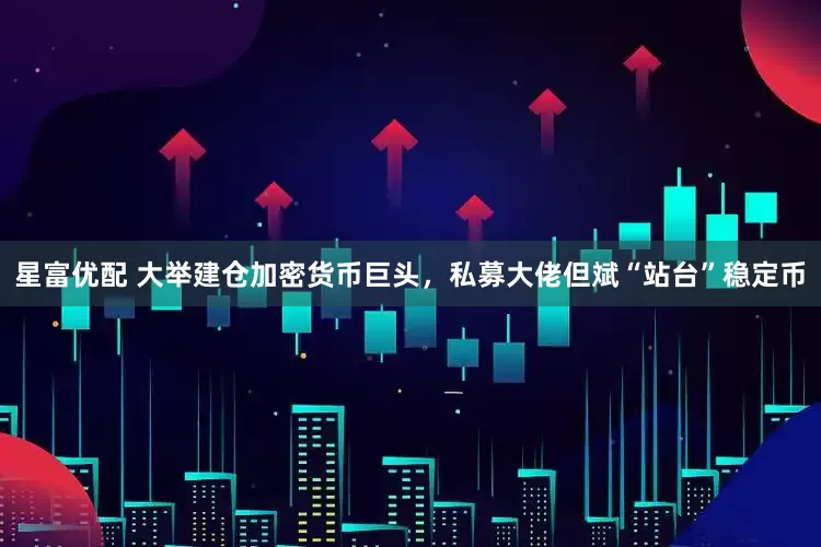 星富优配 大举建仓加密货币巨头，私募大佬但斌“站台”稳定币